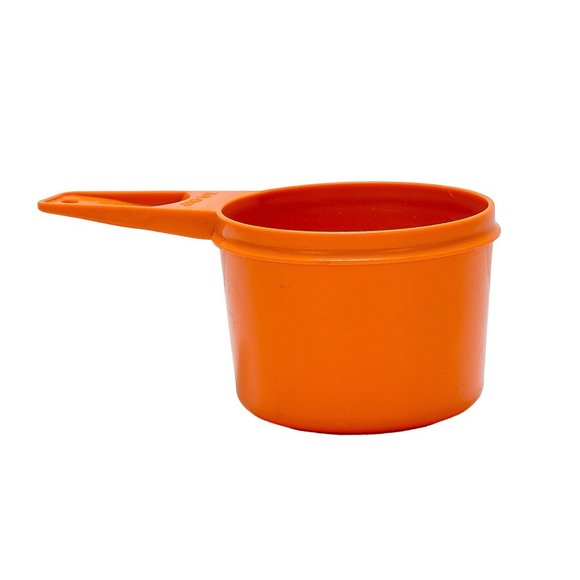 Tupperware 3/4 Cup Measuring Harvest Orange 70s VTG Replacement Kitchen 762 - Picture 2 of 7